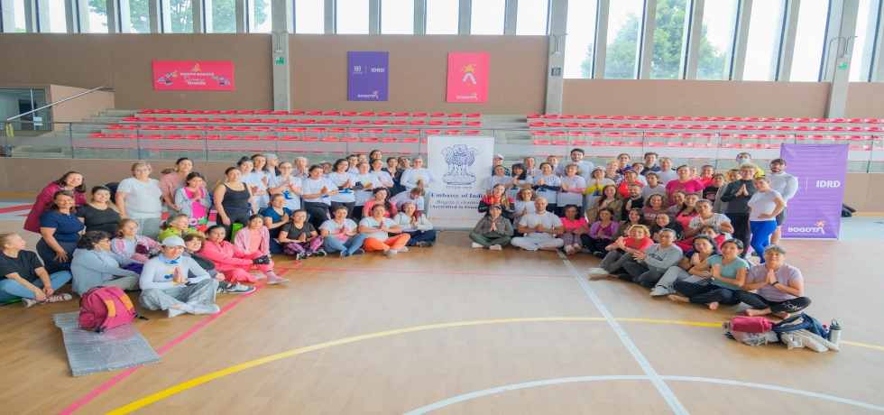 Embassy of India in Bogota, in association with IDRD, organised a vibrant Yoga event to mark 50 Days to International Day of Yoga 2025. 